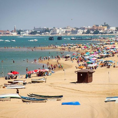 Calle Banda Playa Sanlúcar de Barrameda Exterior foto