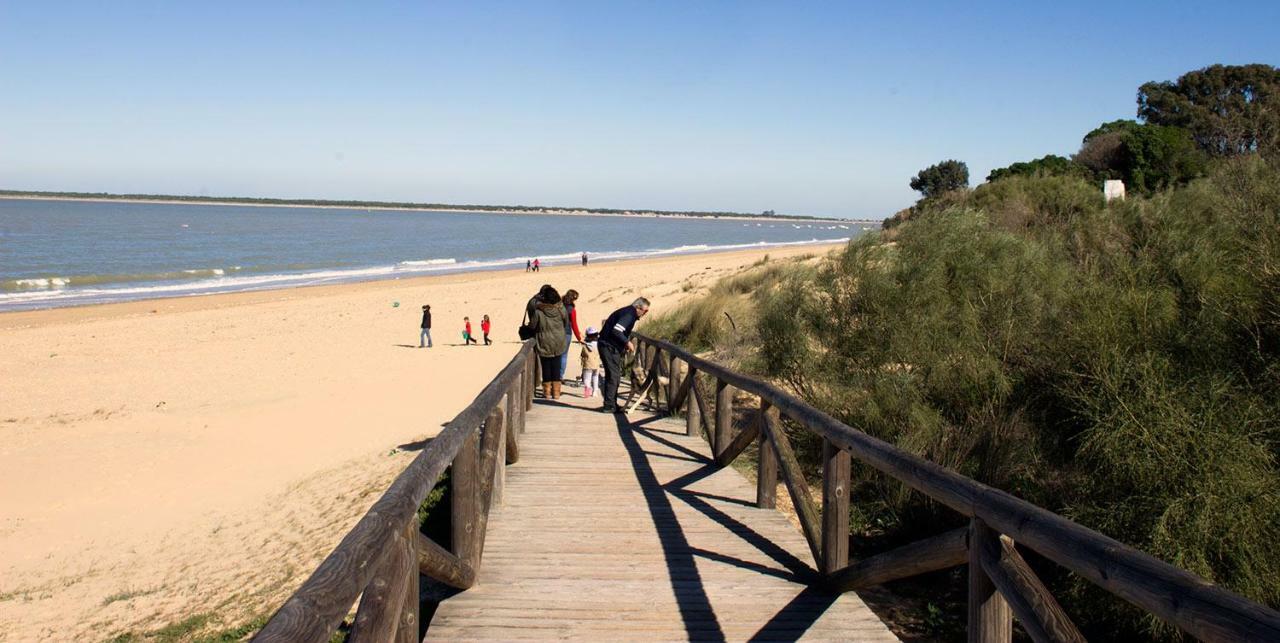 Calle Banda Playa Sanlúcar de Barrameda Exterior foto